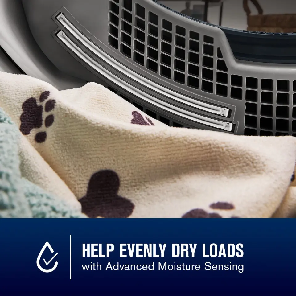 MGD7020RF Maytag 7.4 Cu Ft Smart Pet Pro Gas Dryer - Midnight Steel-7