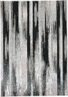 Micah 8 x 10 Black and Silver Area Rug