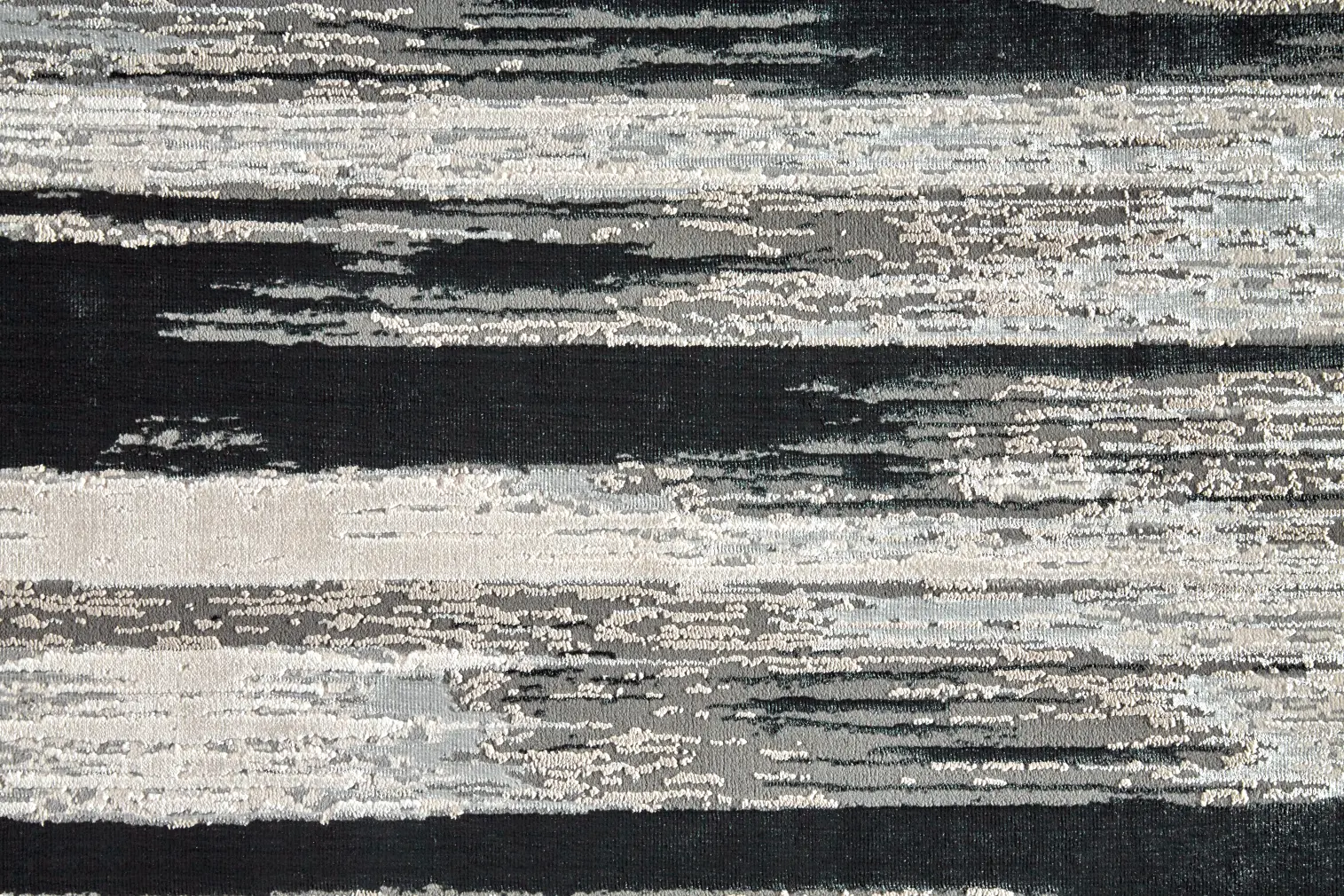 Micah 8 x 10 Black and Silver Area Rug-3