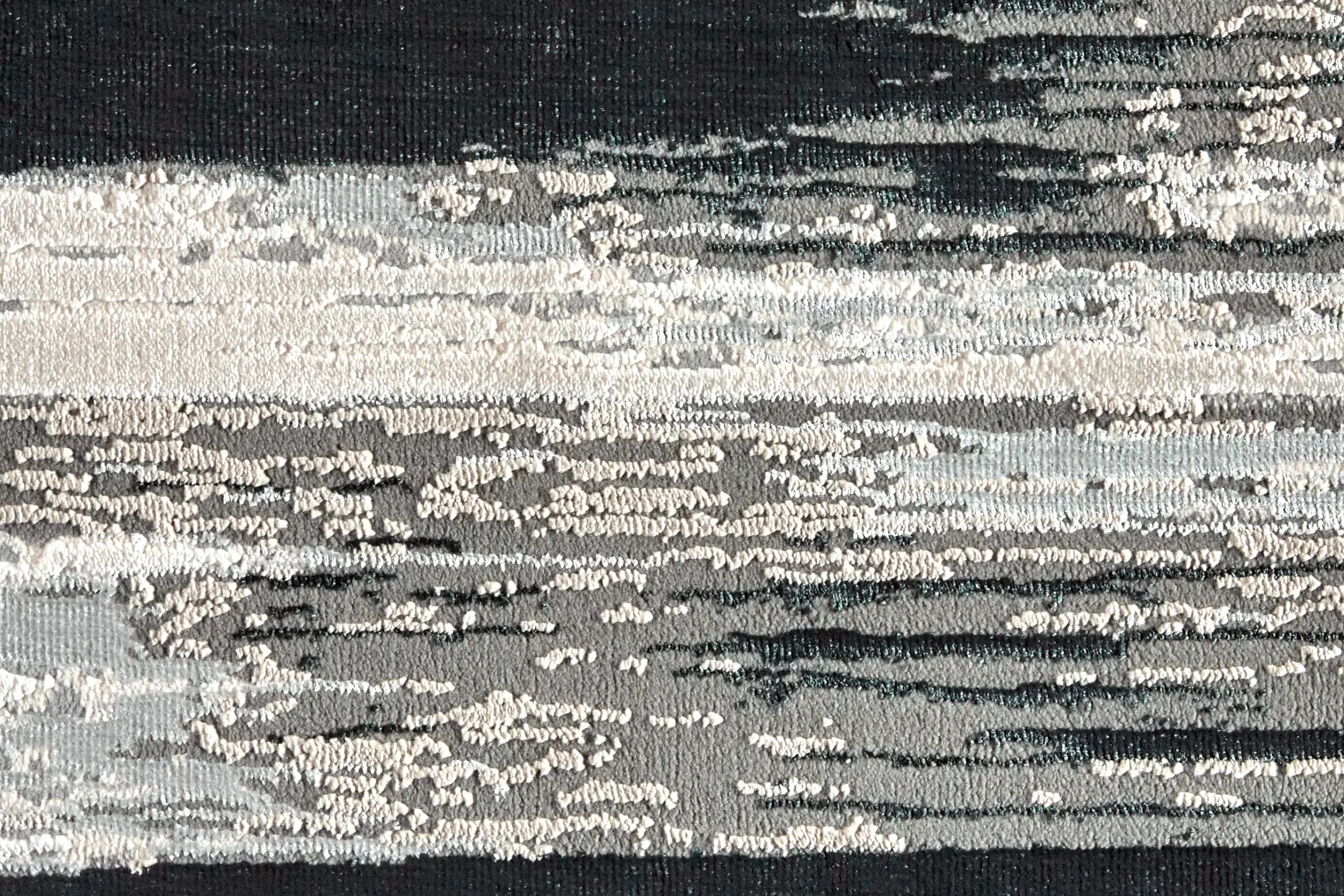 Micah 8 x 10 Black and Silver Area Rug-6