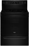 WFES5030RB Whirlpool 5.3 Cu Ft Single Oven Electric Range - Black