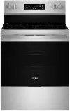 WFES5030RS Whirlpool 5.3 Cu Ft Single Oven Electric Range - Stainless Steel