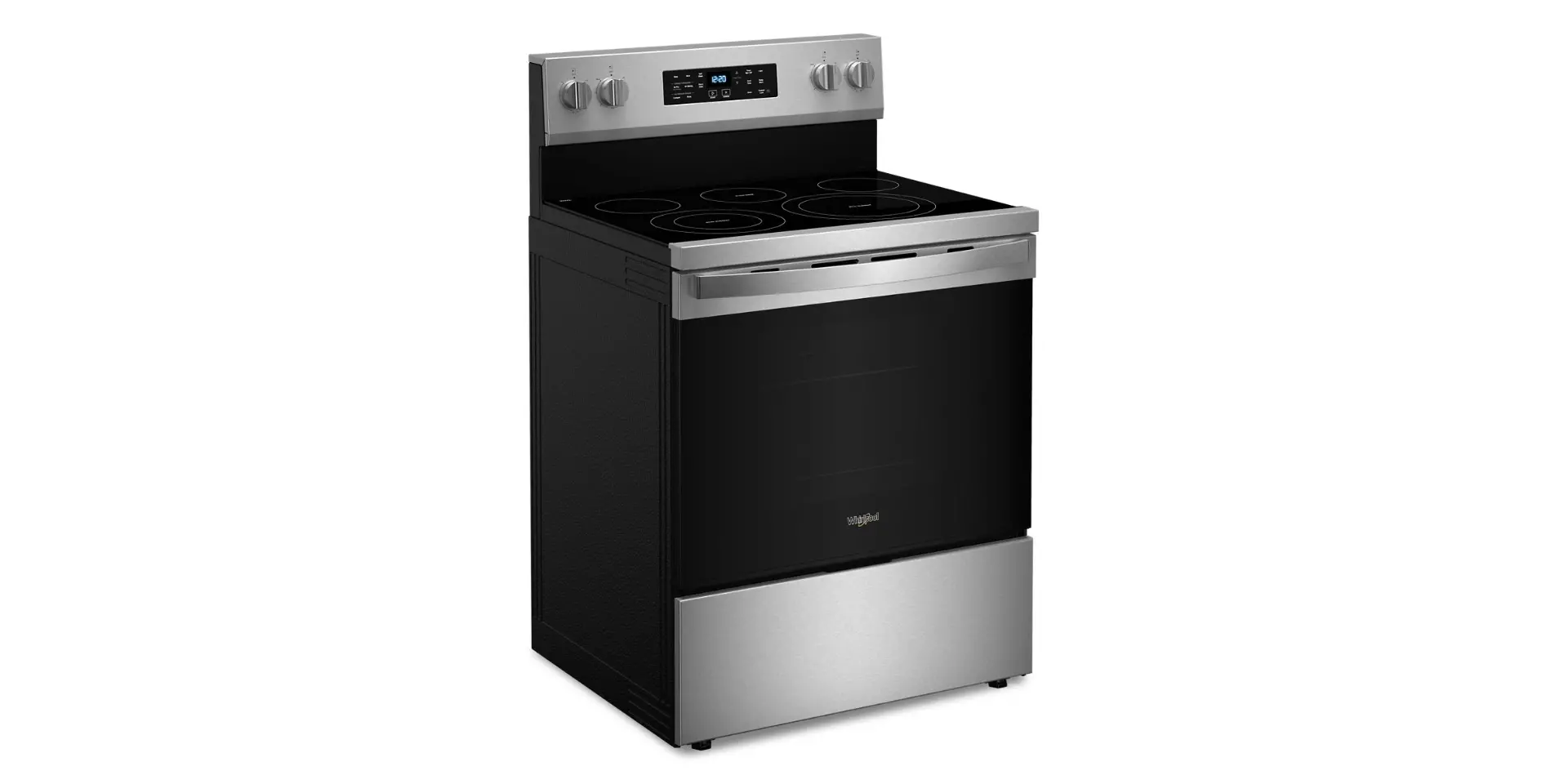 WFES5030RZ Whirlpool 5.3 Cu Ft Single Oven Electric Range - Fingerprint Resistant Stainless Steel-11