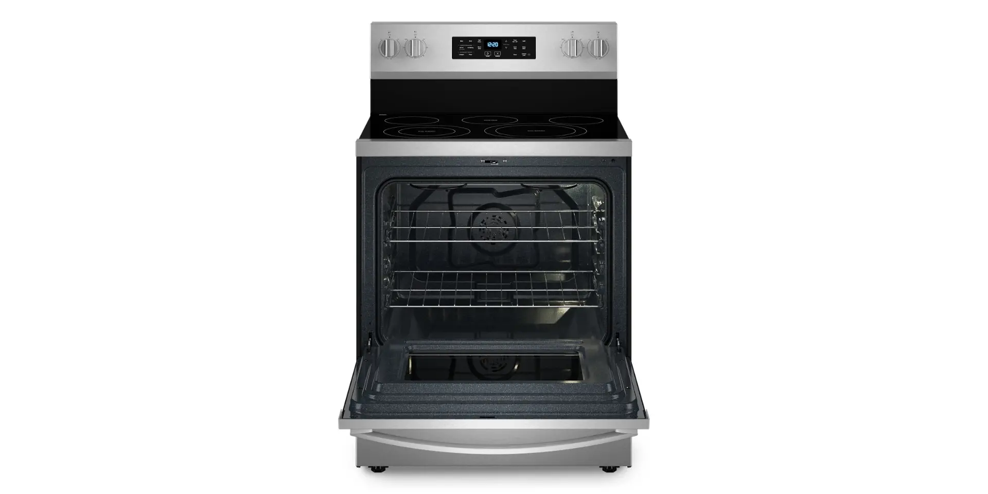 WFES5030RZ Whirlpool 5.3 Cu Ft Single Oven Electric Range - Fingerprint Resistant Stainless Steel-8