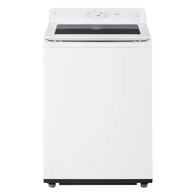 LG 5.0 Cu Ft Top Load Washer with Impeller - White