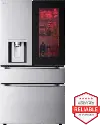 LF29S8365S LG 29.4 Cu Ft Smart InstaView® French 4-Door Refrigerator - Stainless Steel