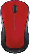 Logitech M310 Wireless Mouse - Glossy Red