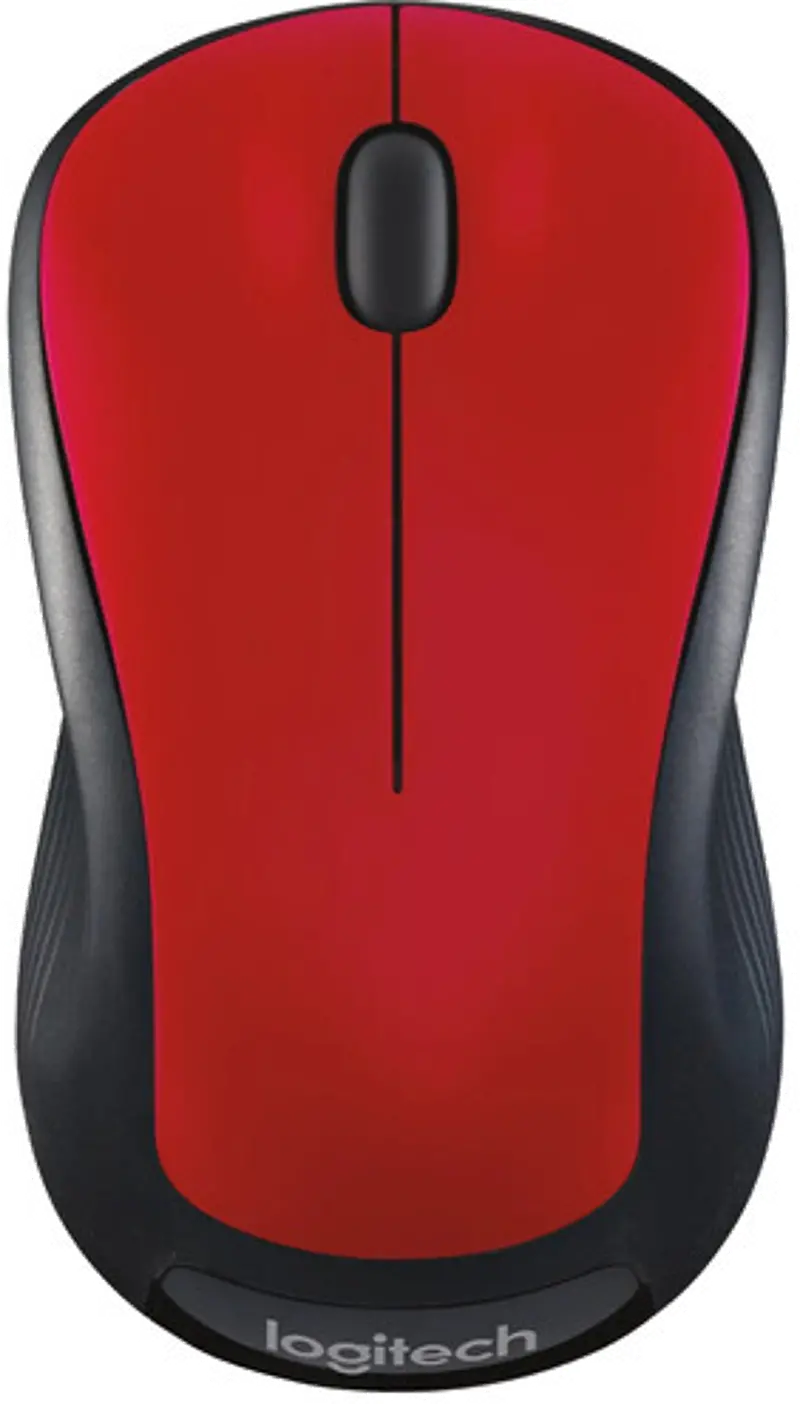 Logitech M310 Wireless Mouse - Glossy Red