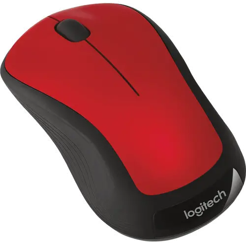 Logitech M310 Wireless Mouse - Glossy Red-2