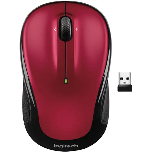 Logitech M325S Wireless Mouse - Red-1