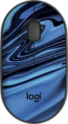 Logitech M340 Wireless Mouse - Blue Galaxy