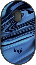 Logitech M340 Wireless Mouse - Blue Galaxy