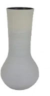Glacier Gray 17  Gray Vase