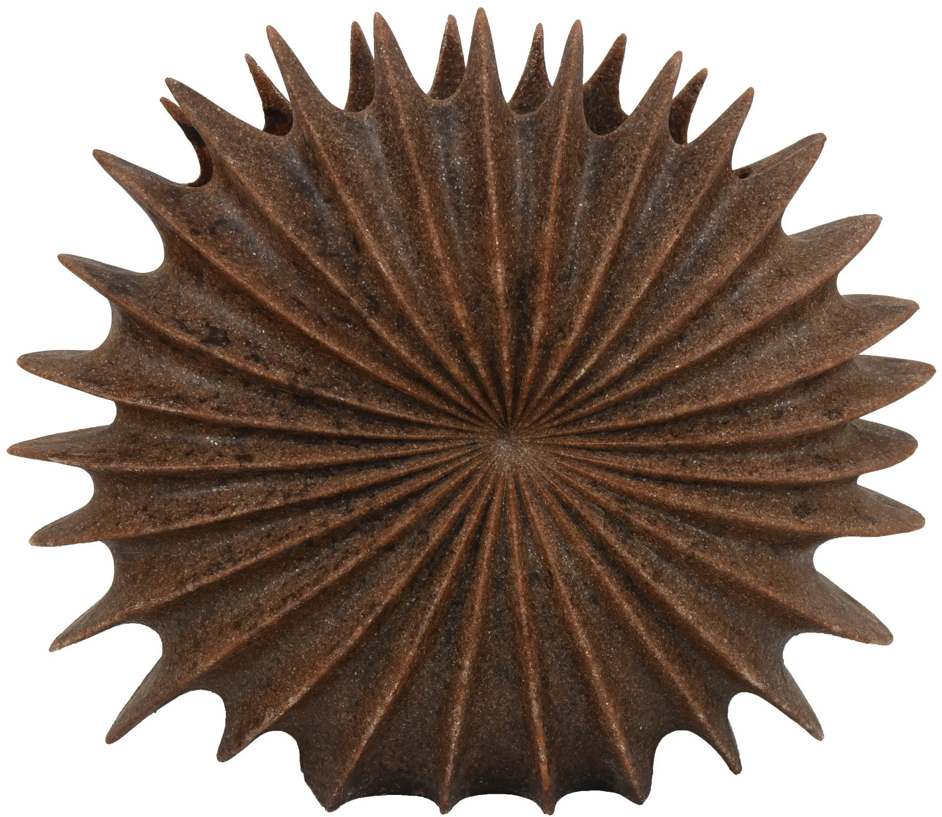 16.25 Brown Round Vase-1