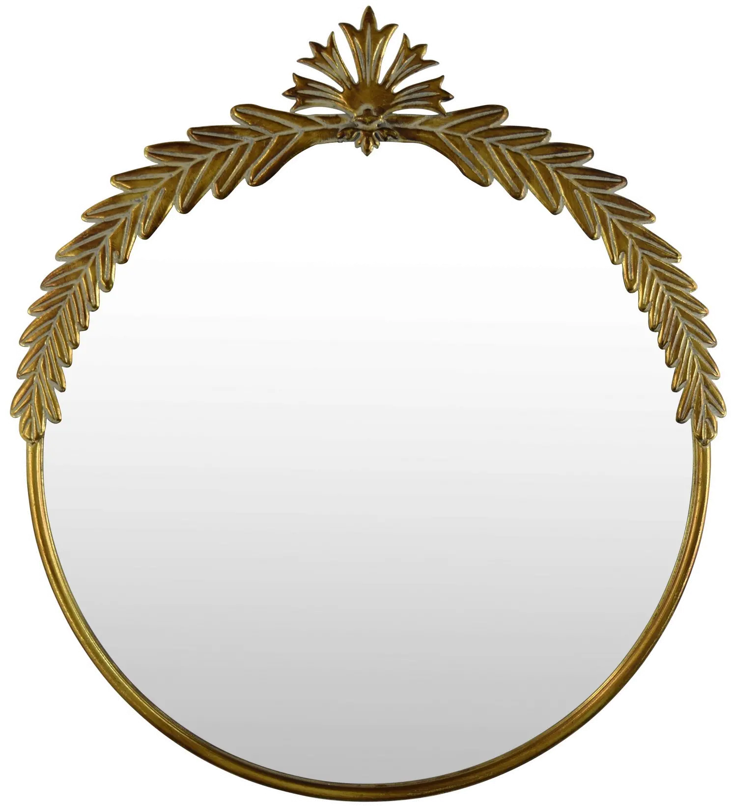Gold and Glass Wall Decor-1