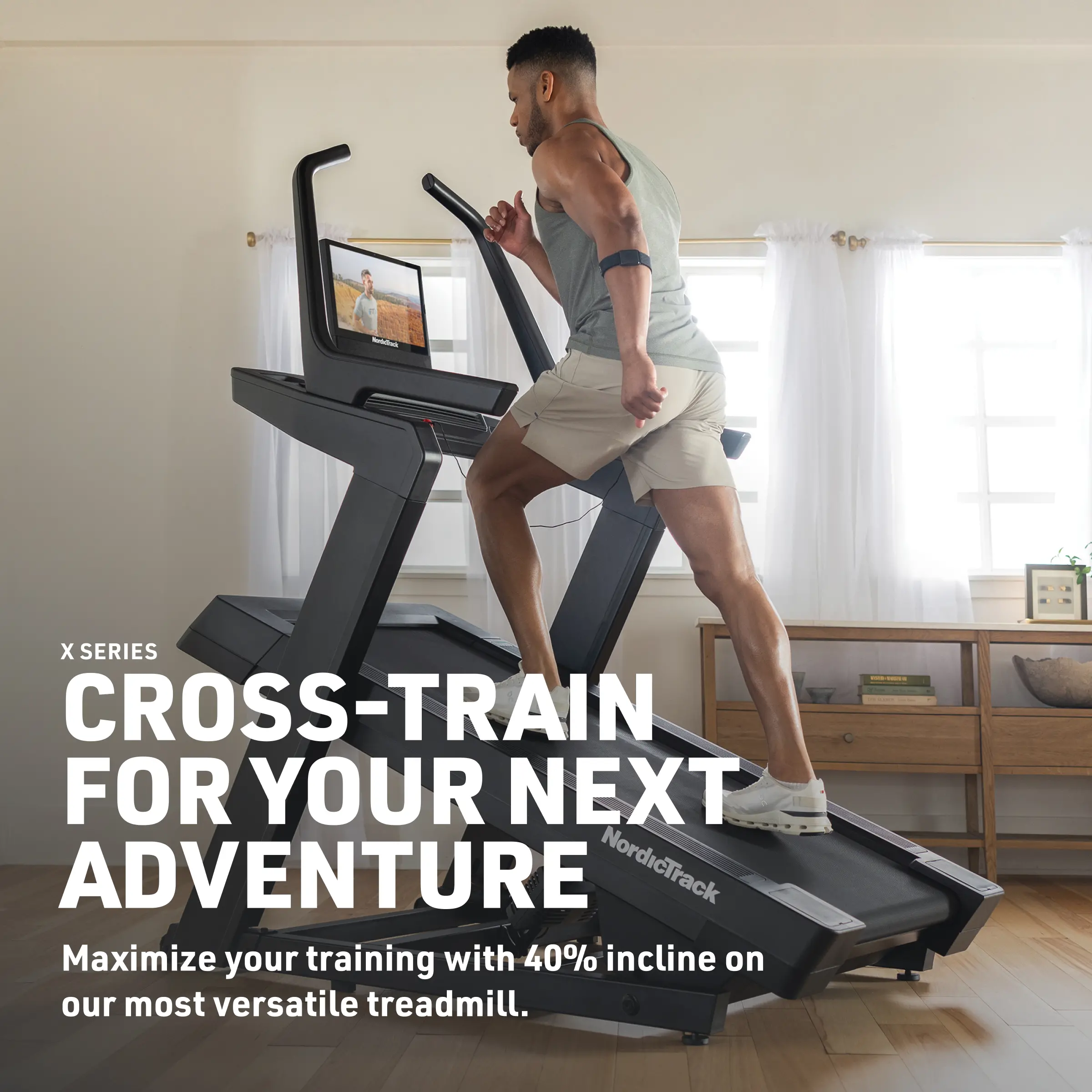 NTL29225 NordicTrack X16 Treadmill with 40% Incline for Strength and Cardiovascular Health-10