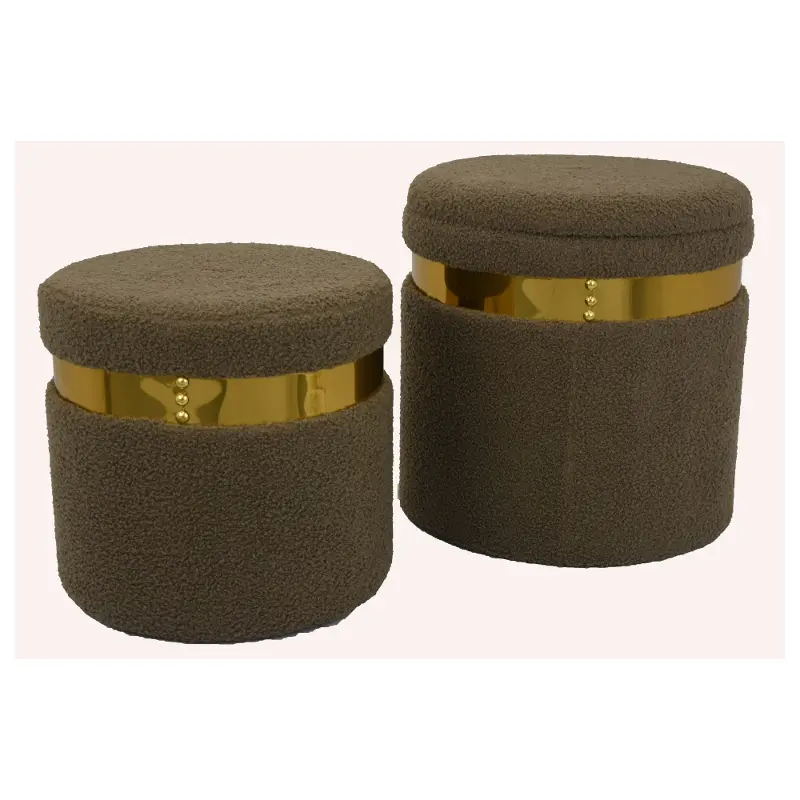 Mocha Ottoman With Storage