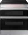 NSI6DG9550SR Samsung Bespoke 6.3 Cu Ft Smart Slide-In Induction Range with Flex DuoTM - Stainless Steel