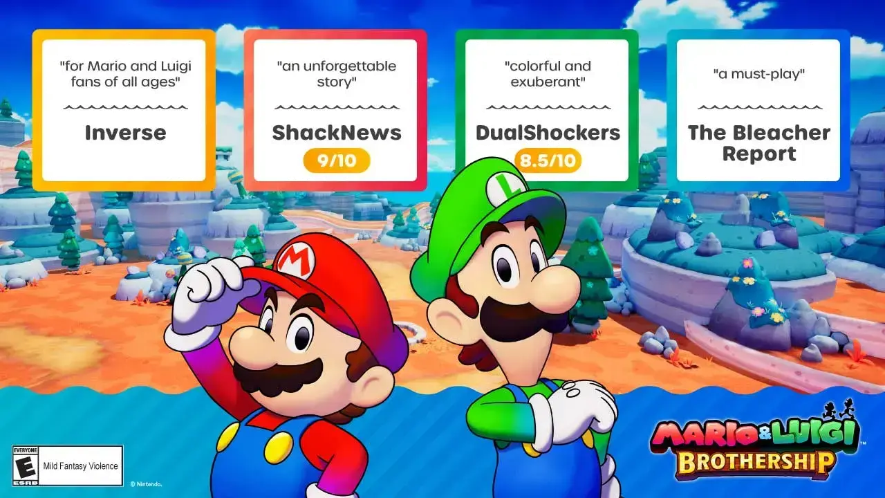 NINT90498SWI Mario & Luigi: Brothership - Nintendo Switch-2