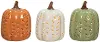 Assorted Carved Vine Pumpkins