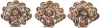 Assorted White-Washed Turkey Figurine