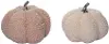 Assorted Natural Plush Pumpkins