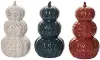 Assorted Stacked Pumpkins With Punched Design