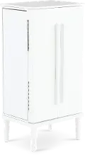 White Jewelry Armoire With Vanity