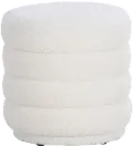 Kathy White Sherpa Ottoman