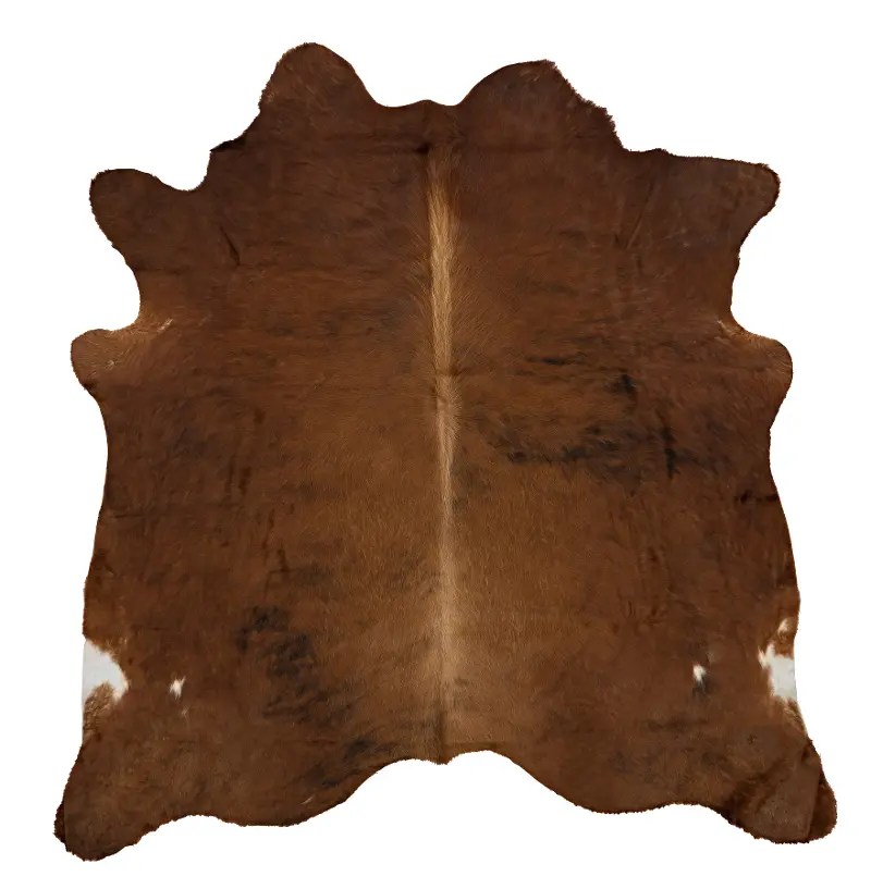 Brown Brindle Cowhide Skin