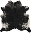 Brown and Black Cowhide Skin