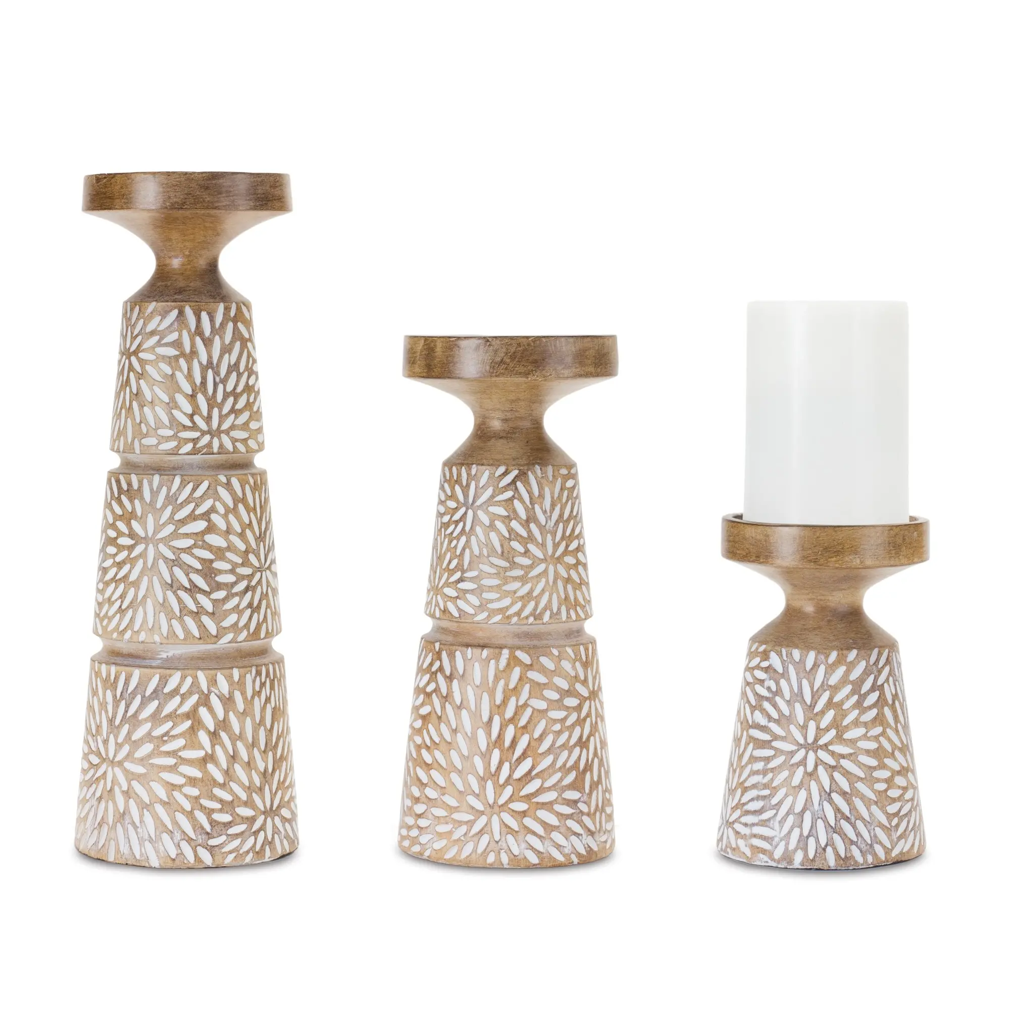 Candle Holder, Set of 3-1