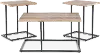 Albreane Gray and Brown Tables, Set of 3