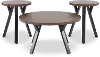 Elbrynn Black and Brown Tables, Set of 3