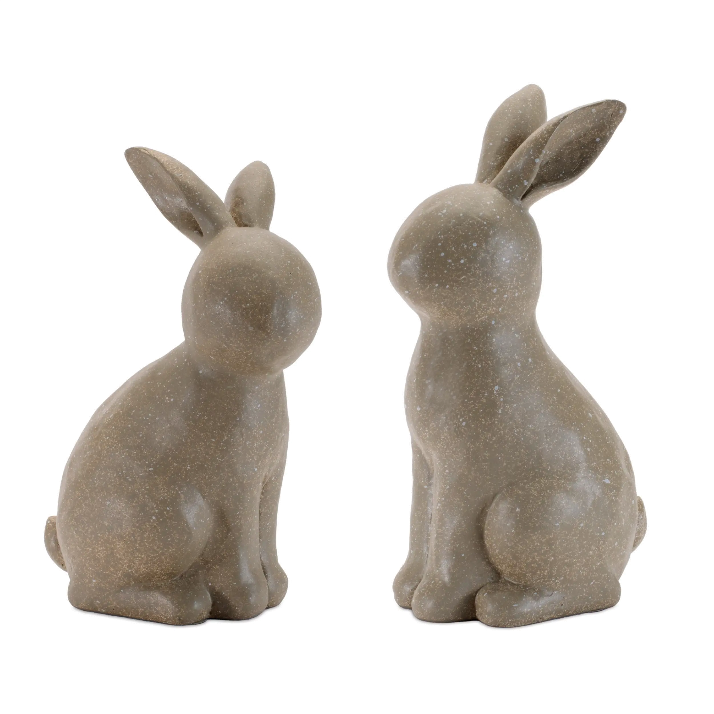 5.7 Rabbit Sculpture Set of 2-1