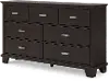 Coventry Dark Brown Dresser
