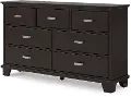 Coventry Dark Brown Dresser