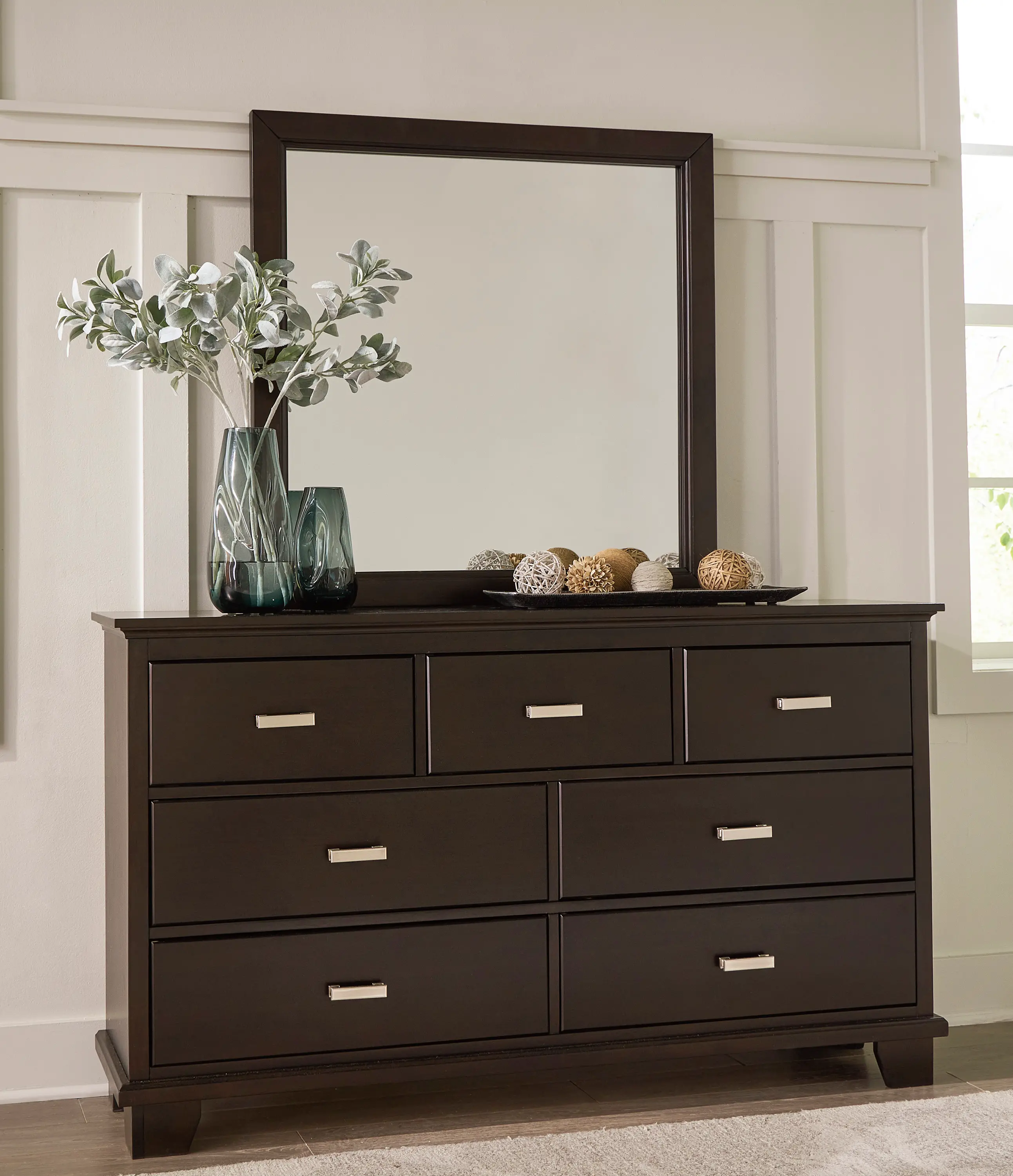 Coventry Dark Brown Dresser-2