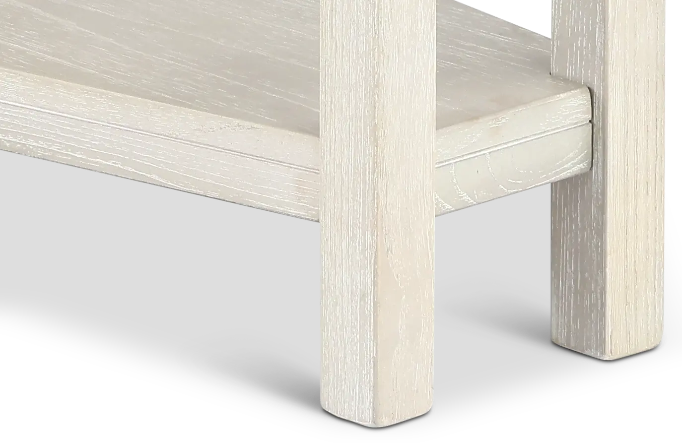 Wedge Light Gray Chairside Table-8