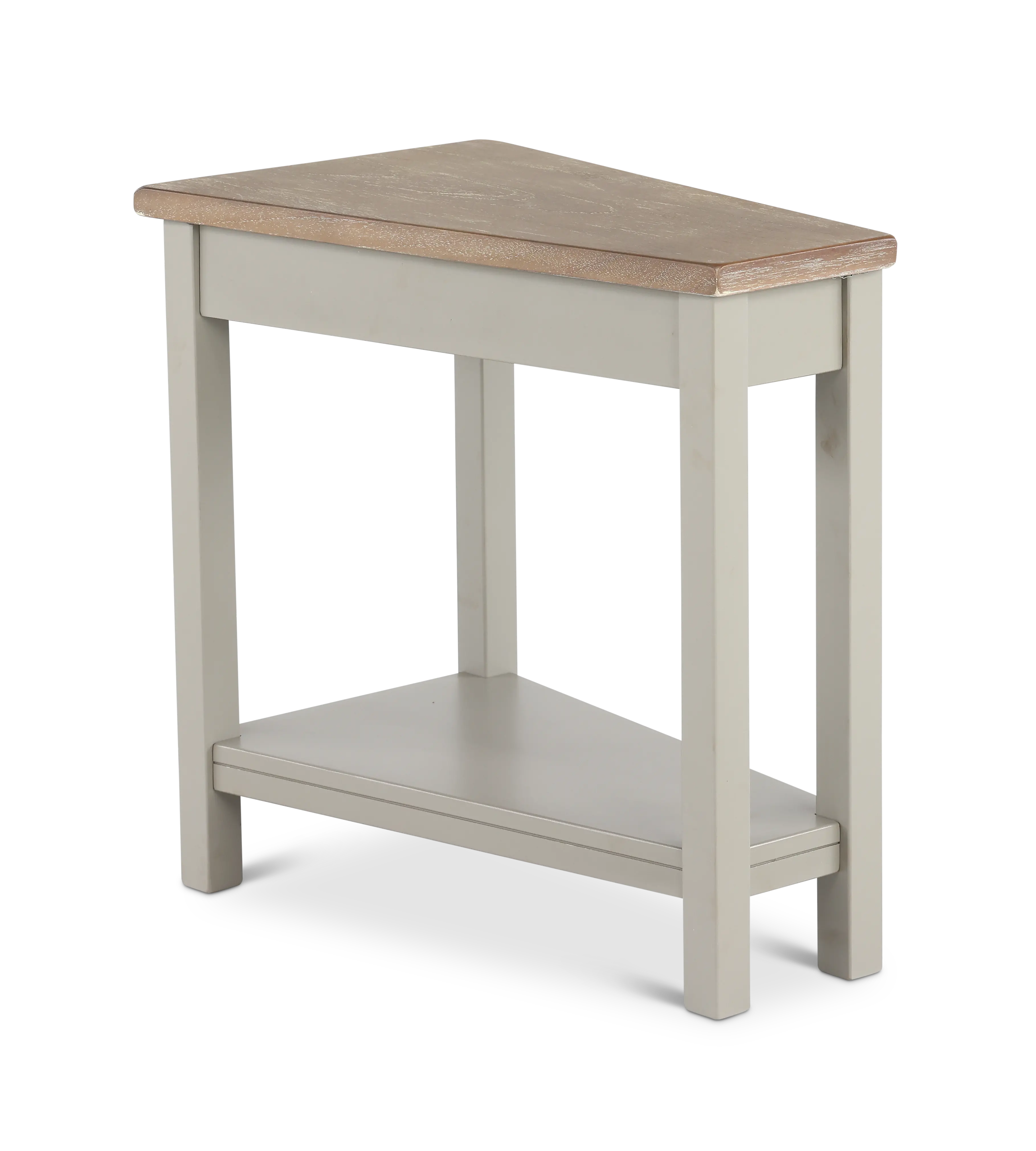 Wedge Gray Side Table-1