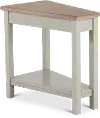 Wedge Gray Side Table