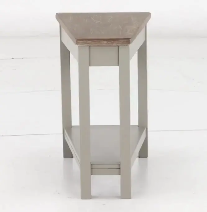 Wedge Gray Side Table-5