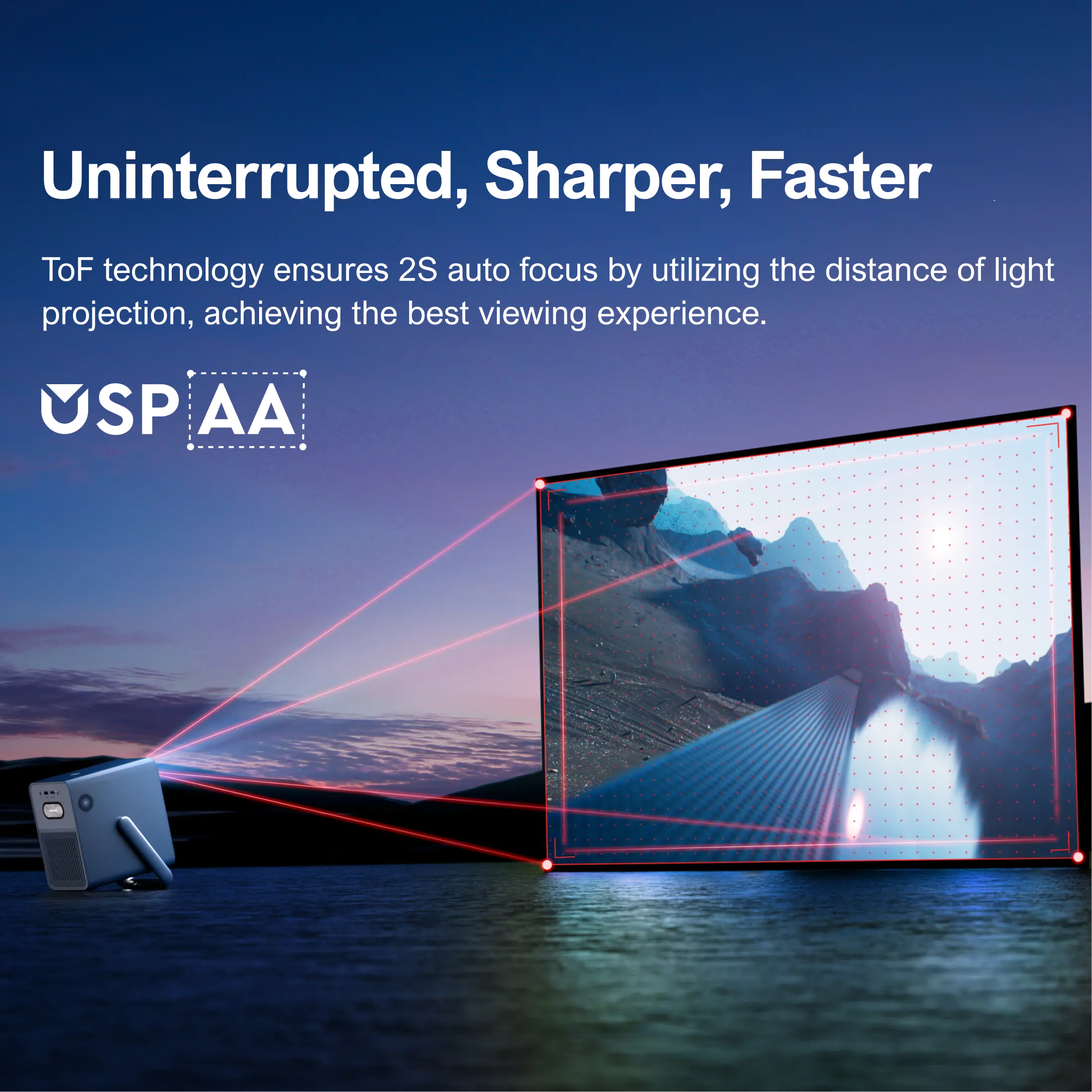 ULTIMEA Poseidon E40 Projector-7