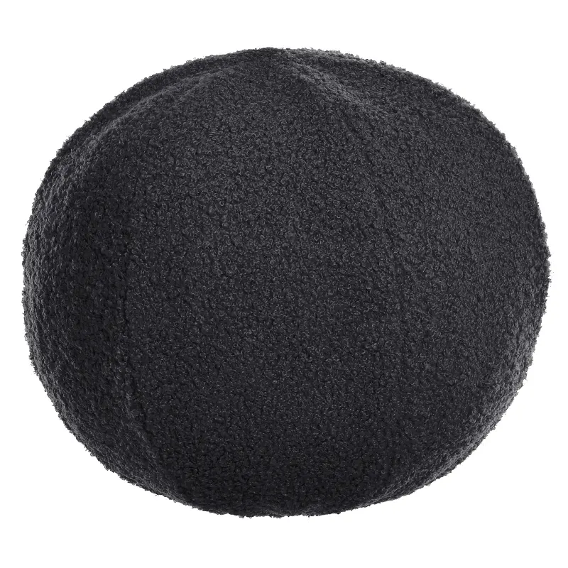 Dann Foley Black Velvet Accent Pillow