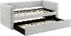 Dave Gray Upholstered Daybed with Trundle