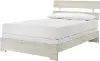 Alix White Twin Platform Bed