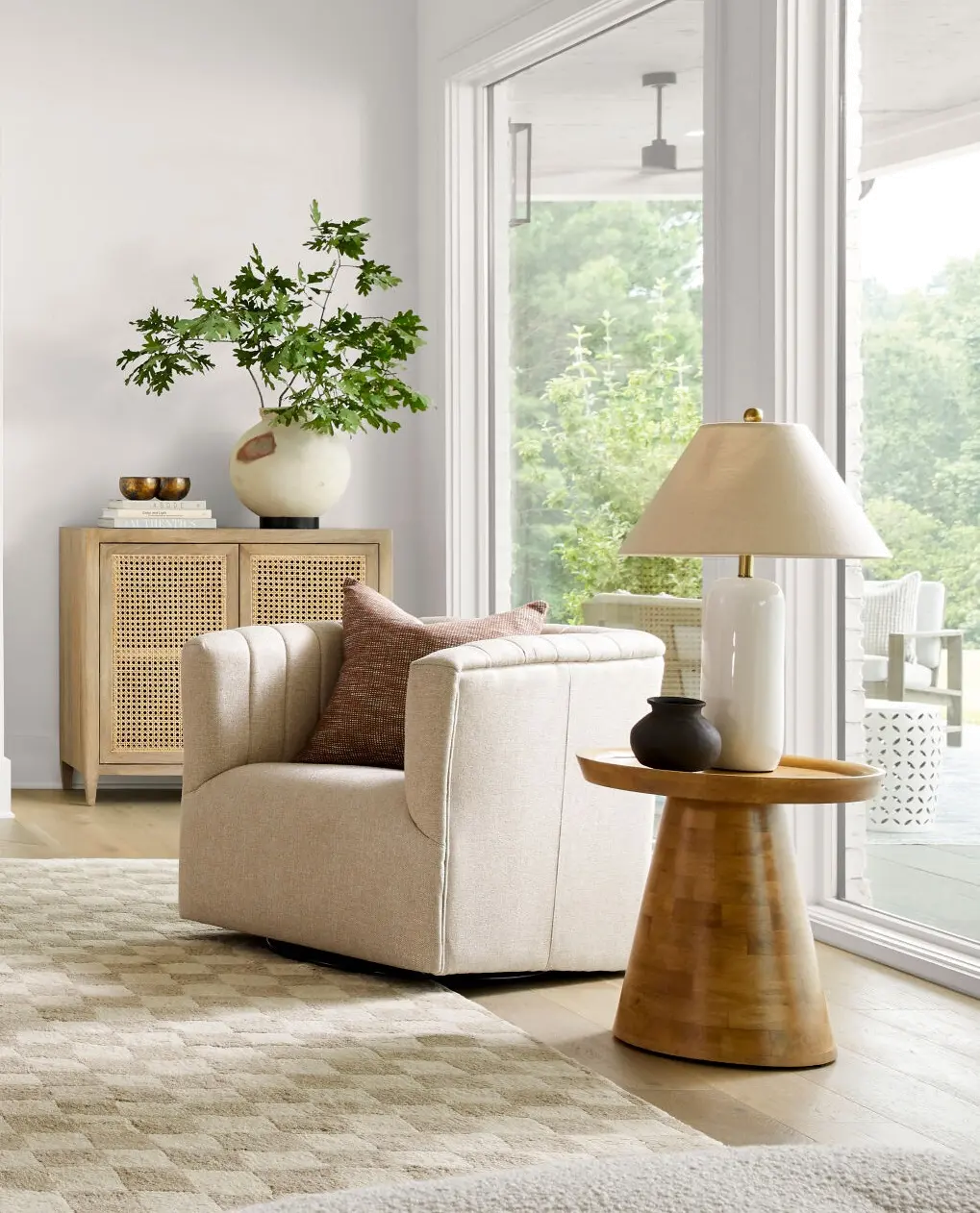 AMIR-002 Amira Mango Wood End Table-2