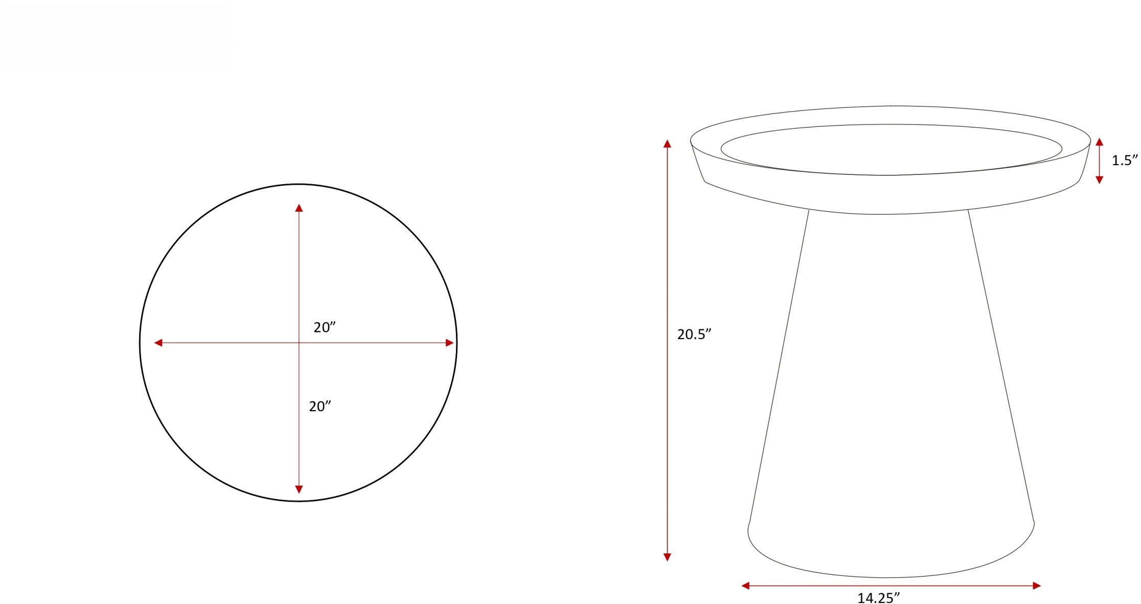 AMIR-002 Amira Mango Wood End Table-5