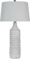 31  White Ceramic Table Lamp