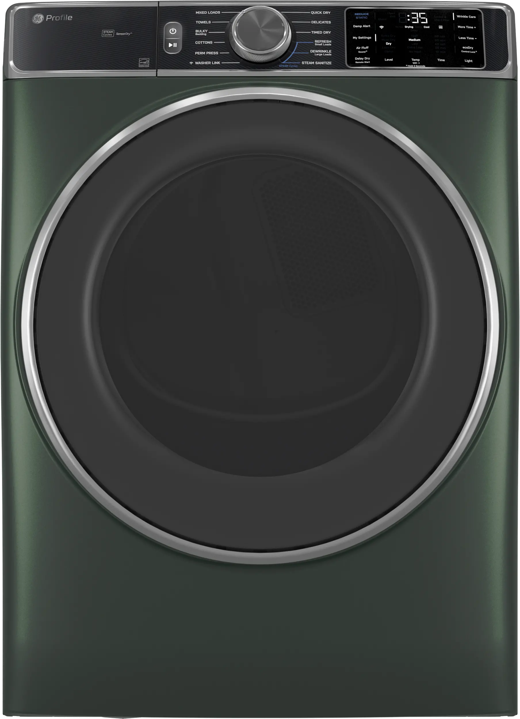 PFD95ESPWGN GE Profile™ 7.8 Cu Ft Smart Electric Dryer - Jade Green-1